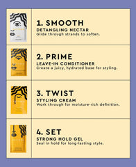 Textured Twist Out Cocktail Sampler Set
