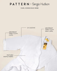 PATTERN x SERGIO HUDSON Curl-Conscious Robe